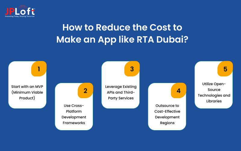 How to Reduce the Cost to Make an App like RTA Dubai